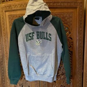 EUC - Old Varsity Brand USF Bulls Hoodie